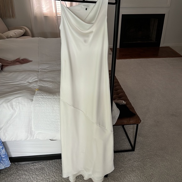 Halston Women’s Satin Slip Gown - Size 10 - Picture 1 of 11